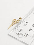 14k Gold Pendant - Scissors