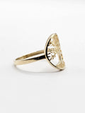 14K Gold Ring - Tree
