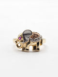 14K Gold Ring - Elephant
