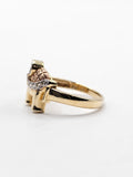 14K Gold Ring - Elephant