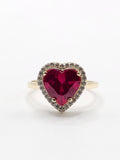 14K Gold Ring - Heart