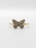 14K Gold Ring - Butterfly