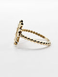 14K Gold Ring - Sun