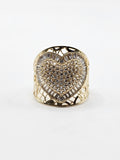14K Gold Ring - Heart
