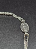 Sterling Silver 925 Bracelet - Virgin Mary