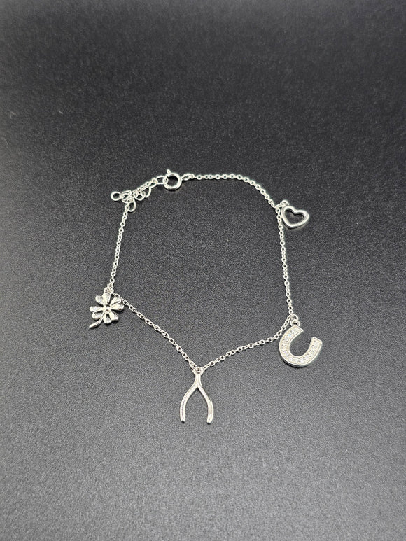 Sterling Silver 925 Bracelet - Fashion Bracelet