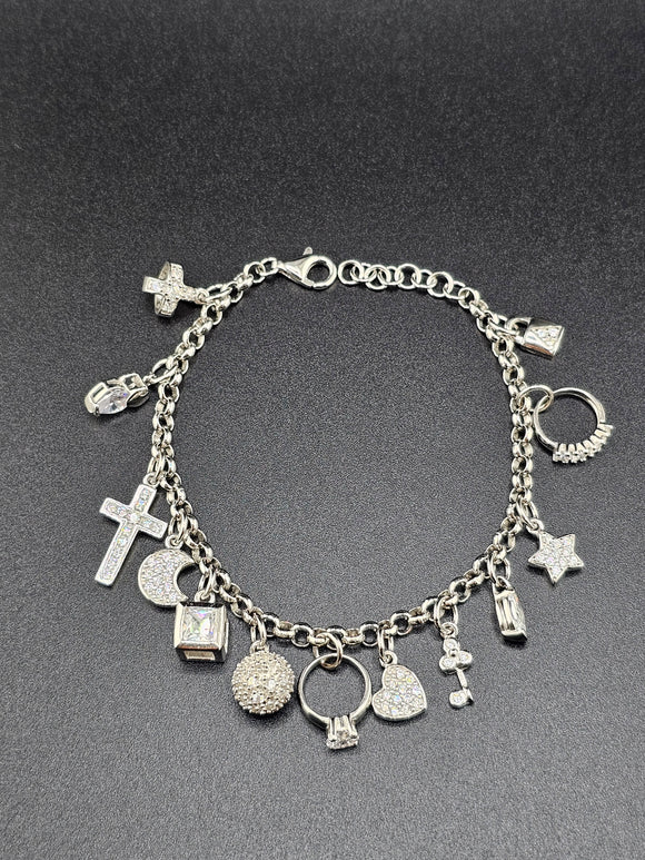 Sterling Silver 925 Bolo Bracelet - Fashion Bracelet