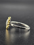 Sterling Silver 925 Ring - Sun Flower