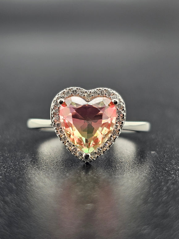 Sterling Silver 925 Ring - Heart