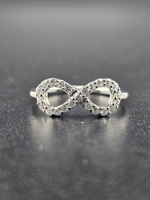 Sterling Silver 925 Ring - Infinity