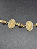 14k Gold Bracelet - Virgin Mary