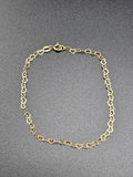 14k Gold Bracelet - Hearts