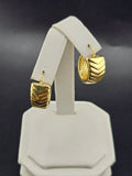 14K Gold Earrings - Huggie Hoops