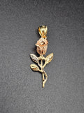 14k Gold Pendant - Rose