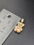 14k Gold Pendant - Bear