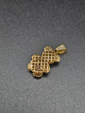 14k Gold Pendant - Bear