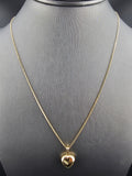 14k Gold Chain w/Pendant - Heart