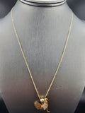 14k Gold Chain w/Pendant - Rooster