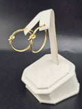 14K Gold Earrings - Huggie Hoops