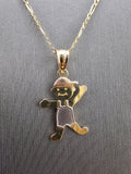 14k Gold Chain w/Pendant - Child