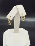 14K Gold Earrings - Huggie Hoops