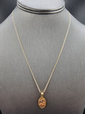 14k Gold Chain w/Pendant - Baptism