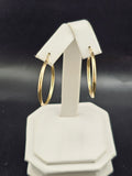 14K Gold Earrings - Huggie Hoops