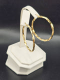 14K Gold Earrings - Huggie Hoops
