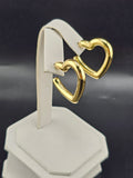 14K Gold Earrings - Hearts