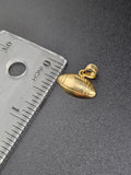 14k Gold Pendant - Football