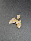 14k Gold Pendant - Game Controller