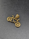 14k Gold Pendant - Bicycle
