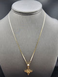 14k Gold Chain w/Pendant - Celtic Knot