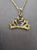 14k Gold Chain w/Pendant - Fifteen