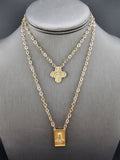 14k Gold Necklace - Jesus