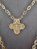 14k Gold Necklace - Jesus