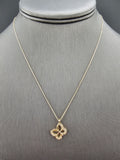 14k Gold Necklace - Butterfly