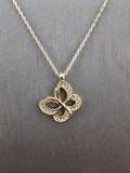 14k Gold Necklace - Butterfly