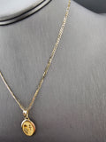 14k Gold Chain w/Pendant - First Communion