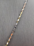 14k Gold Chain w/Pendant - Red Evil Eye