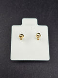 14K Gold Earrings - Multi-Color Infinity