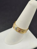 14K Gold Ring - Good Luck