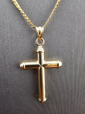 14k Gold Chain w/Pendant - Cross
