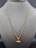 14k Gold Chain w/Pendant - Grad Cap