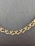14k Gold Diamond Chain - Monaco w/Certificate