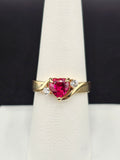 14K Gold Ring - Heart