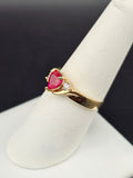 14K Gold Ring - Heart