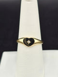 14K Gold Ring - Heart