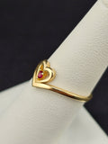 14K Gold Ring - Heart