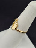 14K Gold Ring - Small Feet
